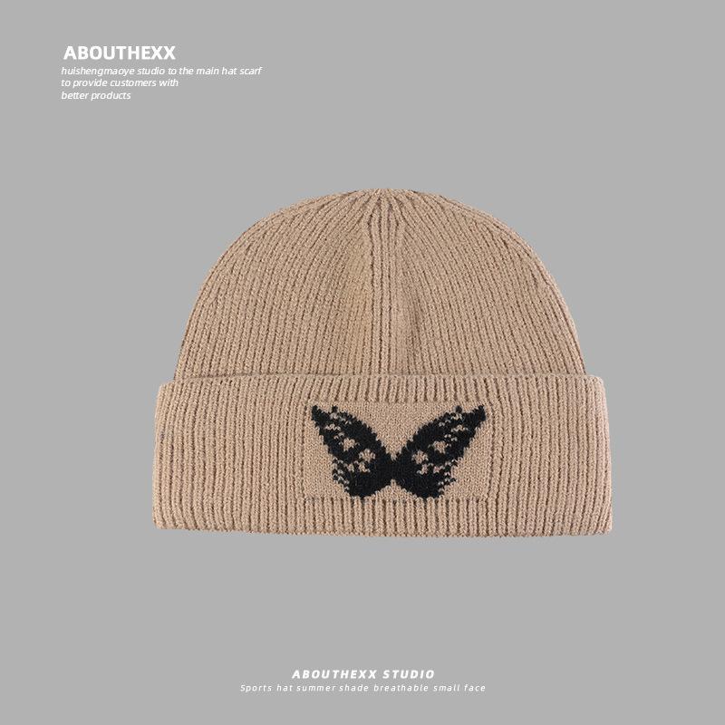 Ear Protection Warm and Cold Proof Knitted Hat  Large Head Circumference  Face Showing Small Wool Blended Japanese Cold Hat for Men