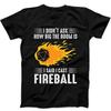 230 г/м² 100% хлопок Dm I Cast Fireball Dnd Мастер Подземелий Дракон Волшебник Подарок Футболка Черная футболка B36