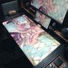 Gaming XXL kawaii Non-slip Desktop Carpet Hakui Koyori Hololive Anime Sexy Girl Laptop Keyboard Mat Office PC Rubber Accessories