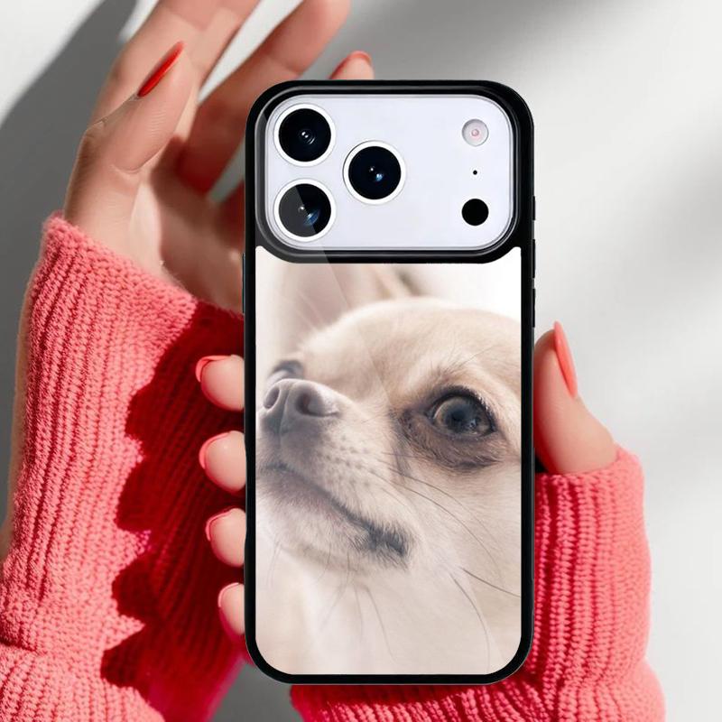 Чихуахуа Милая Собака Щенок коллаж Чехол для Телефона для iPhone 17 16 15 14 13 Pro Max Задняя Крышка для 12 11 Pro Coque