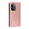For Realme GT 6 5G Case Card Slots Magnetic Closure Leather Phone Cover Litchi Texture