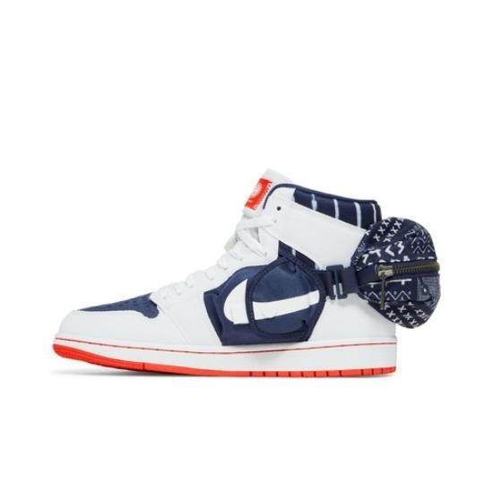 Кроссовки Air Jordan 1 Retro High Utility Quai 54 Мужские DV1717-100