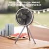 Mini Fan USB Rechargeable Portable Fan Outdoor Camping Ceiling Fan Chandelier Timing 10000mAh Powerbank Tripod Desktop Fan