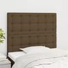 VidaXL Headboard Bedroom Furniture Bed Accessories Single Bed Heads Interior Bed Frame Heads Dark Brown 3116751