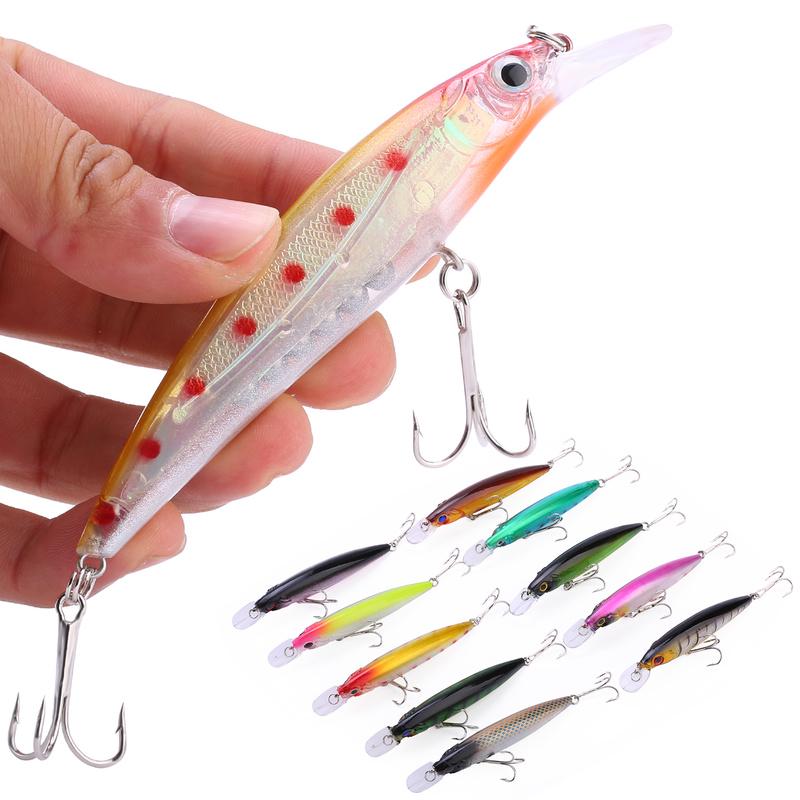 Рыболовные приманки, 10 шт., Topwater Pencil Popper, пластиковые приманки для литья, троллинга, воблеры, жесткая наживка для рыбалки