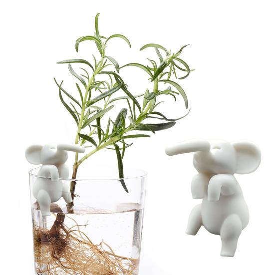 1 шт/2 шт держатель для черенков растений комнатный сад размножение растений друзья животные лист приятель