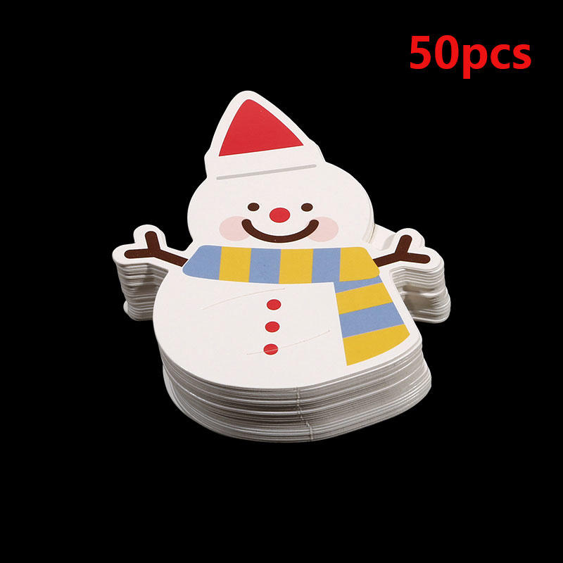 Множество стилей на выбор Праздничная мультяшная леденцовая декорация Бумажная карточка