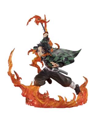 TAMASHII NATIONS Figuarts ZERO Demon Slayer: Клинок рассекающий демонов Тандзиро Камадо Рэнгоку Цуба вер. Приблизительно 195 мм ПВХ и АБС и ПК Предварительно окрашенный