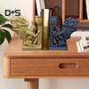 Готические подставки для книг в виде дракона, средневековые 3D-печатные подставки для книг в виде статуи дракона для домашнего офиса, книжных полок, декора гостиной