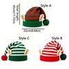 Soft Warm Xmas Knitted Beanie Thick Christmas Pointed Hat Funny Cosplay Hat  Family Gathering