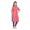 Хлопковый женский туника Aarika Regular Regular Fit(KurtiK42Red3 )