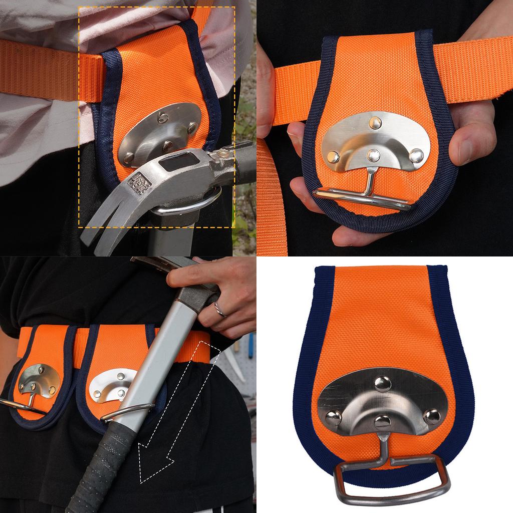 Портативный сверхпрочный держатель молотка для ремня для инструментов, петля для молотка по дереву, крючок для вешалки инструментов, органайзеры для инструментов