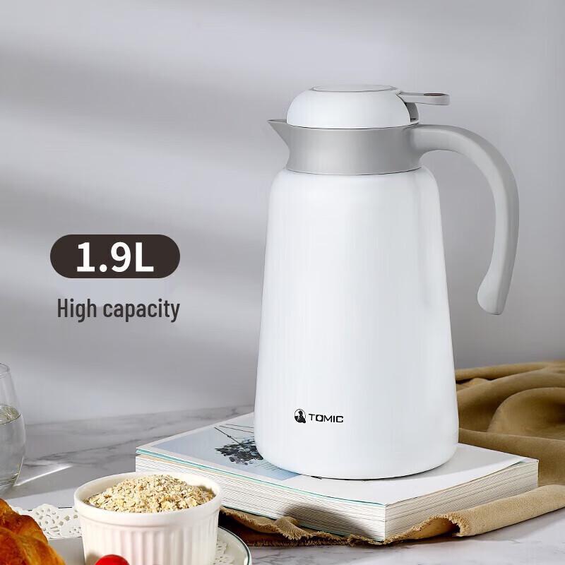 Термобутылка TOMIC TJ70009, 1,9 л, из нержавеющей стали