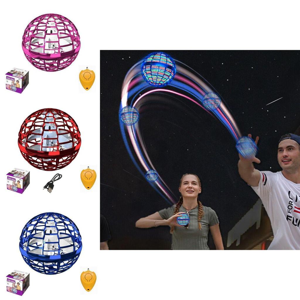 Ручное управление Про Летающий Спиннер Шар Бумеранг Игрушка Мини НЛО Дрон Подарок