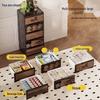 Yeya Vintage Style Drawer Storage Cabinet with Wheels