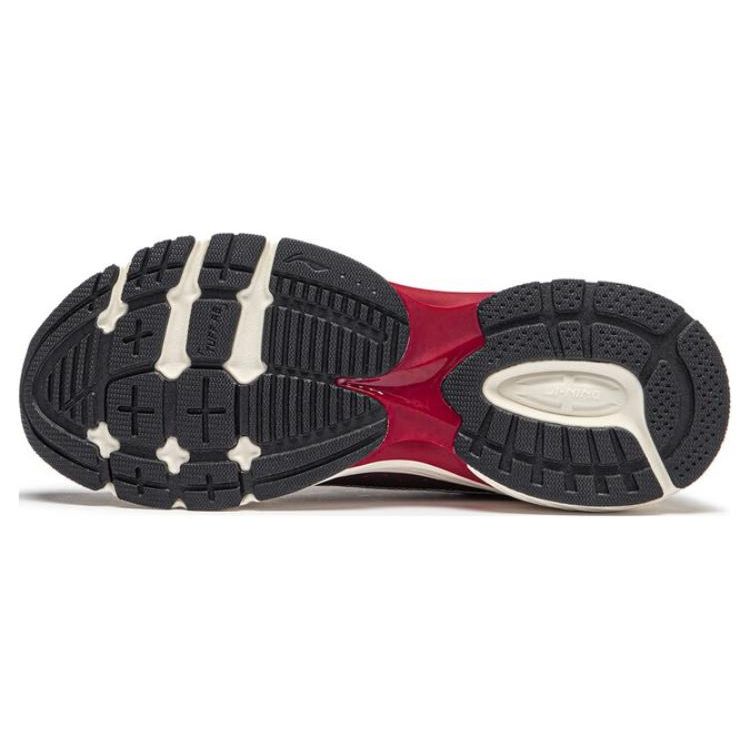 Li-Ning Yixing Lite нескользящие износостойкие низкие повседневные туфли женские кроссовки темно-красные AGCT504-2