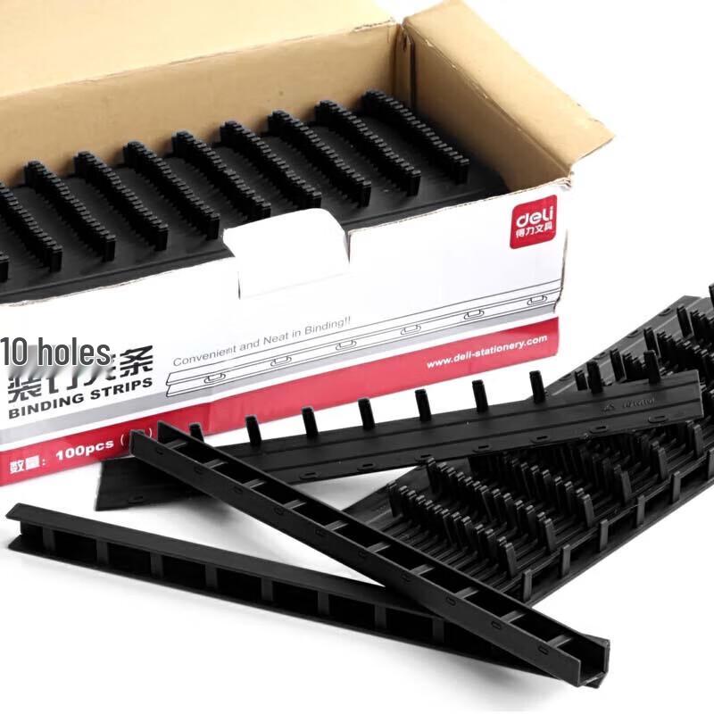 Deli 3826 A4 Binding Strips CN plug (adapter included)