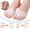 2 Pairs Toe Separator Silicone Bunion Corrector for Women Men Pain Relief Correction Device for Overlapping Toes Hammer Toe & Foot Alignment