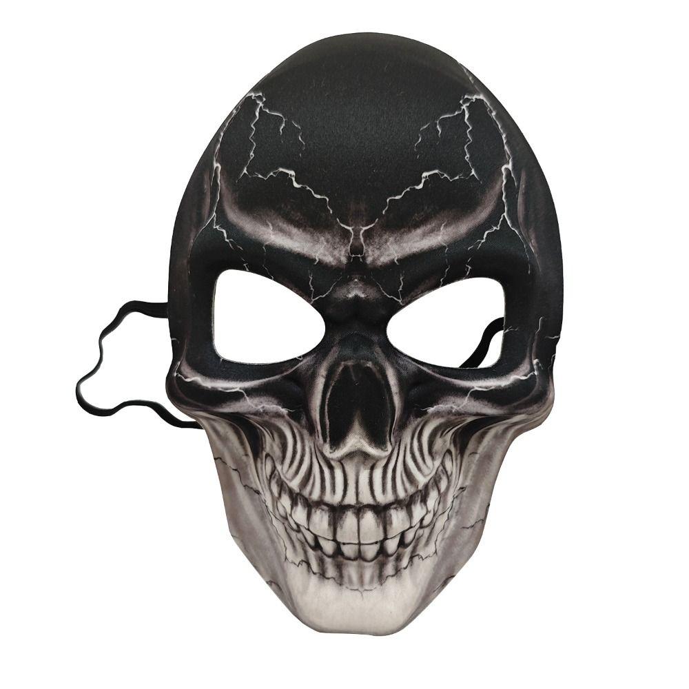 3D Skull Face Cover Soft Ghost Skull Mask Horrible Halloween Mask Party