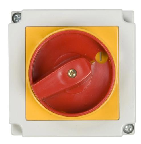 Emergency Cam Switch 0-1 3P 16A In Housing 4G16-10-Pk S6 63-241669-021