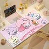 Mouse S A-Asamimichan Pad Bunny Large Mouse Cute Mat Pad Anti-slip Computer Game Big Cartoon Keyboard Office Rubber PC Mice