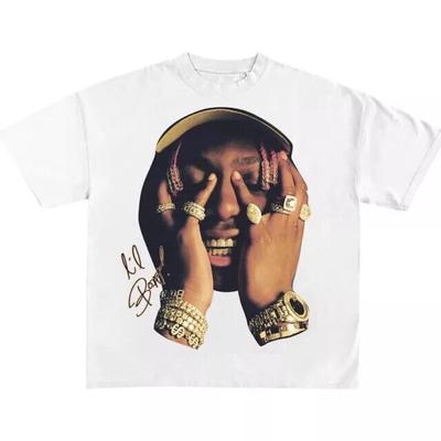 Хлопковая футболка унисекс с графическим принтом Lil Yachty