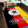 Custom Name German Football Stars  Rug, Office Rug, Chair Rug, Carpet for Living Rooms, Doormat Game Rug Home Decor Christmas Gifts