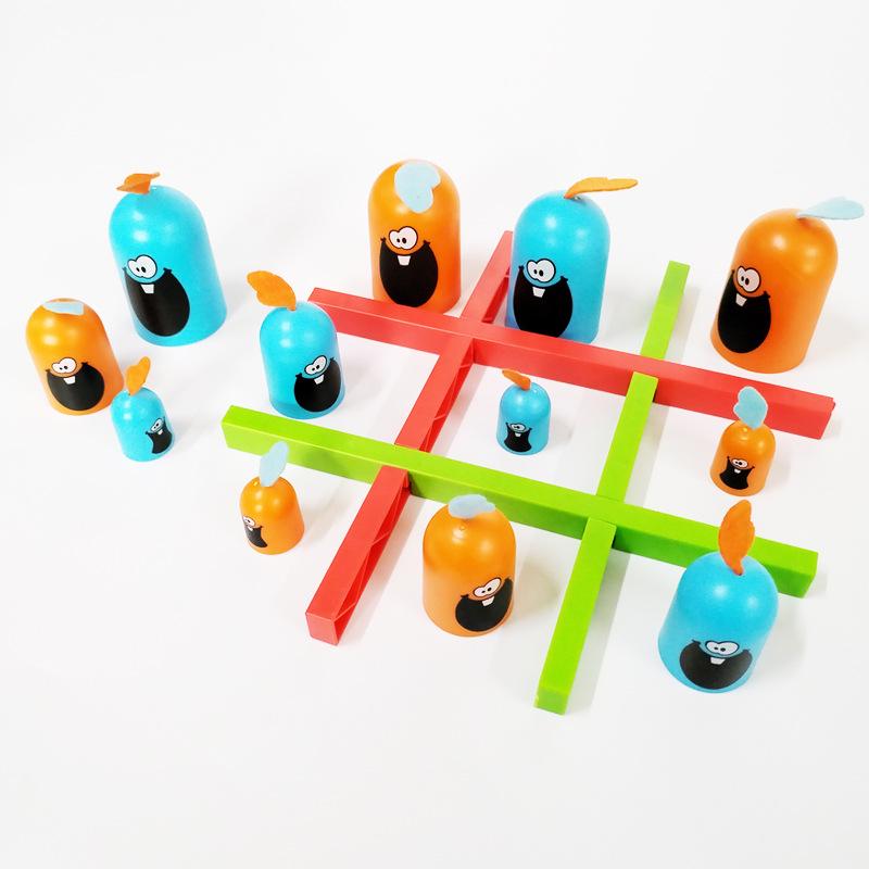 Странная игра «Четыре в ряд» с курицами Gobblet Gobblers для всей семьи