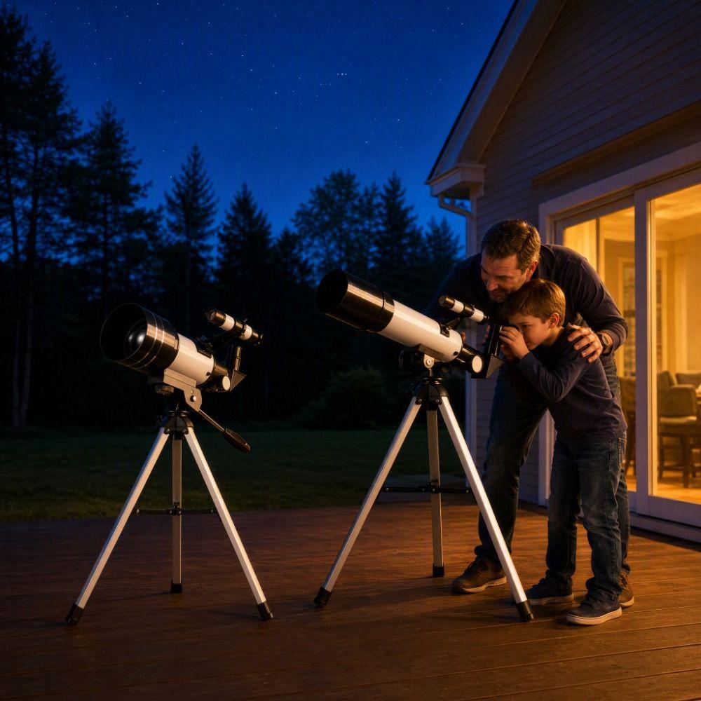 30070,36050 Kids Astronomical Telescope IP54 Landscape Observation Tool Stargazing