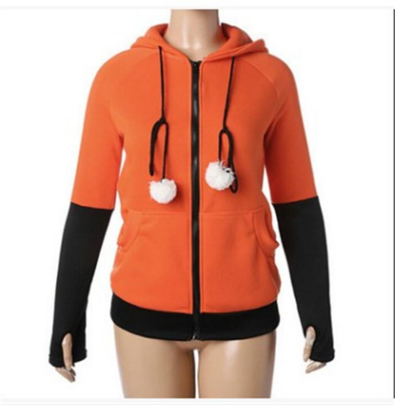 Для женщин толстовка косплэй лиса аниме пуловер костюм толстовки с животными для взрослых комбинезон унисекс нарядное платье