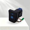 Car GPS Spot Fog Light Push Switch 12V ON OFF Button with Wire for Toyota