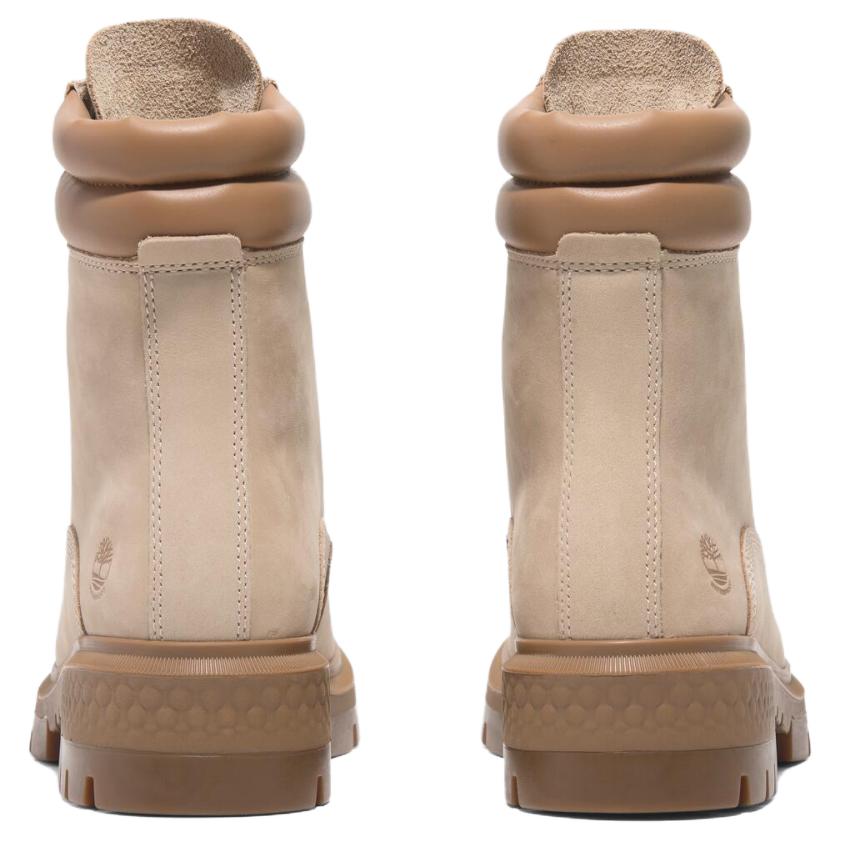 Timberland Женские водонепроницаемые ботинки на платформе 6 дюймов, светло-бежевые, TB0A2D7NEN71