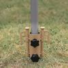 Outdoor Adjustable Canopy Rod Holder Portable Camping Tent Pole Holder Tent Stakes Pegs for Fishing Hiking