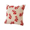 45cm Christmas Pillow Cover, Christmas Deer Cane, Home Sofa Pendant, Decorative Cushion