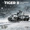 Sd.Kfz.182 Покрытый снегом Черный Тигр Тяжелый Бронированный Танк Строительные Блоки Гусеничная Военная Техника Модель Комплект Образовательная Сборка