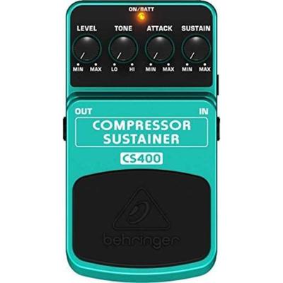 Педаль эффектов для гитары Behringer CS400 Компрессор/сустейнер КОМПРЕССОР/СУСТЕЙНЕР