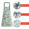 Becanno Women's Waterproof Apron, Adjustable Cooking Apron, Unisex Set of 2 with Pockets, Floral Print Apron for Cooking, Gardening, Baking, and