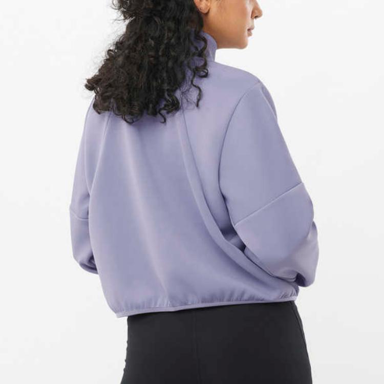 SALOMON Шкоут Хз Укороченный свитер Женский свитер Гранитно-синий C24181