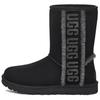 Warm Fashionable Comfortable Short Snow Boots Women Boots Black 1153474-BLK