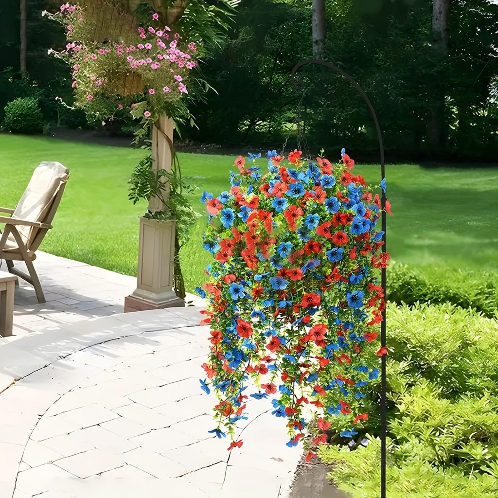 1 шт/2 шт изысканные реалистичные шелковые ромашки подвесные цветы для улицы искусственные растения цветок орхидеи