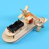 DIY Electric Paddle Boat STEM Kit: Build & Learn Craft Model