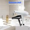 Wall Mounted Hair Dryer Holder Rack Bathroom Space Aluminum Shelf Storage Organizer Hairdryer Holder Bracket Bathroom Shelves