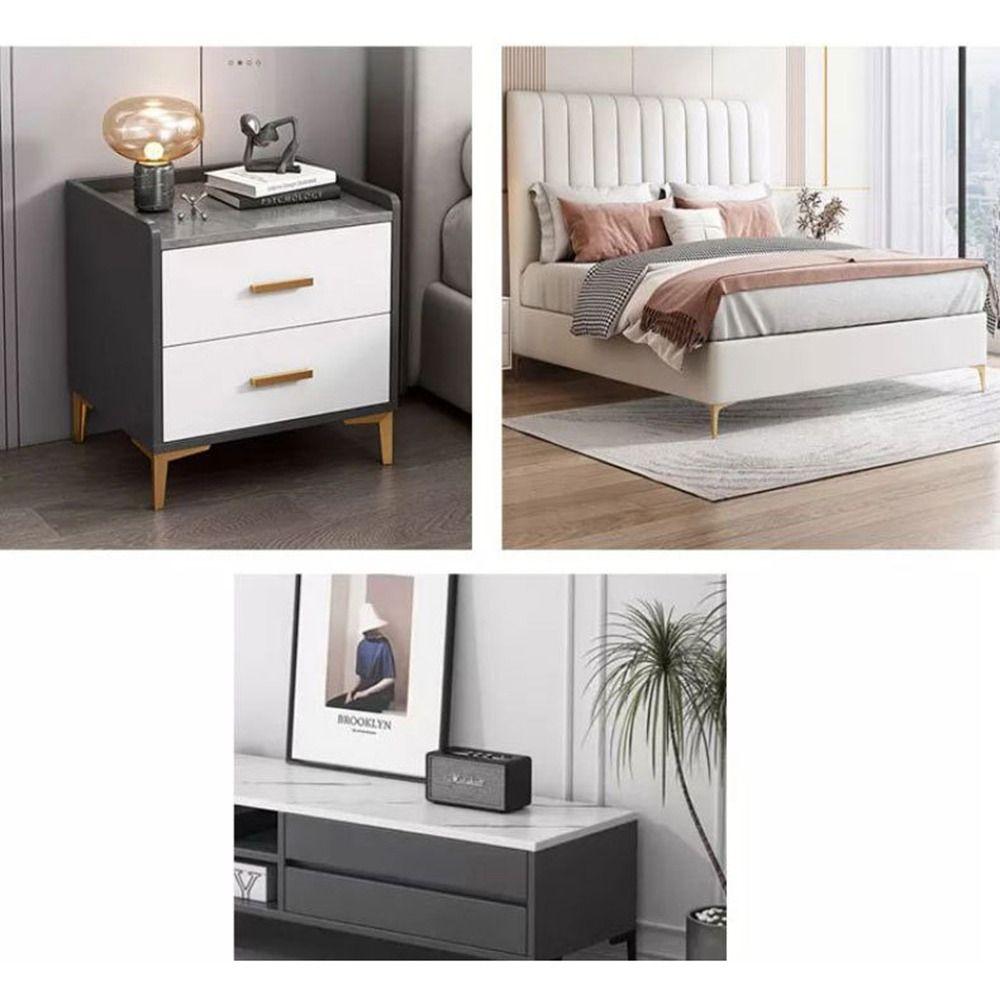 Металлические ножки для мебели Замена Треугольные Ножки для Тумбочки, Ящика для Хранения Износостойкие Защита от Царапин Ножки для Шкафа, Дивана, Кресла