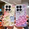 Мягкие новые чехлы для Xiaomi 14T 15 Pro Capa Pretty Cloud Flowers стильный стиль защитный жидкий силикон прочный анти-падение для Xiaomi Shell задние крышки