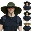 Sun Hat Men's Waterproof Fisherman's Hat Outdoor Sports Sun Hat Rims Mountaineering Hat Adult Hat