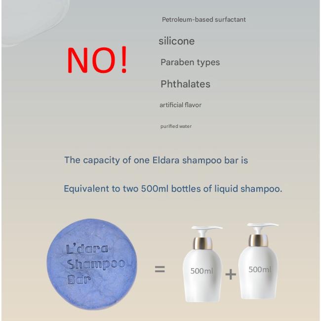 Твердый шампунь для ухода за кожей головы L’dara 120 г (Розмарин / Лемонграсс) (2 варианта)