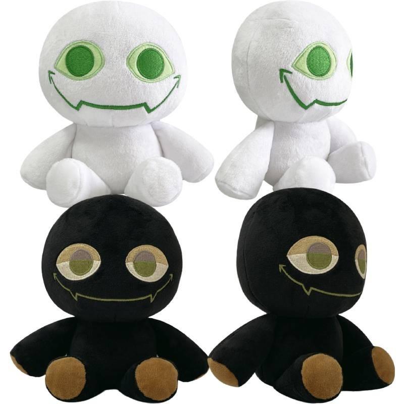 Cross-border Slap Battles Bob Game Peripheral Black White Doll Plush Toy Custom Design