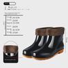 Men's 2025 Waterproof High-Top Non-Slip Fishing Boots with Thickened Velvet Lining