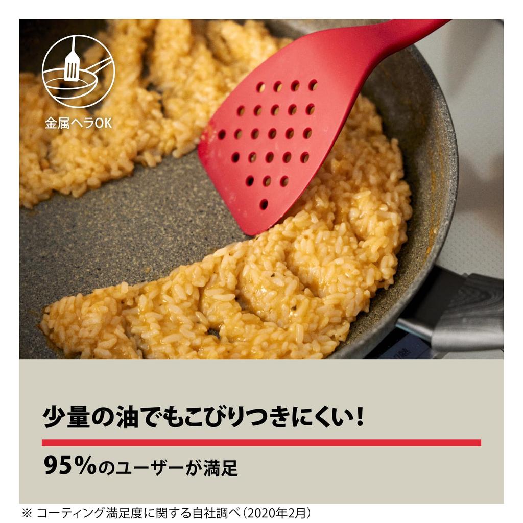 Сковорода Ballarini 28 см, изготовлена из 5-слойного покрытия Granitium IH, японская Catania "Catania Italy" [Авторизованный продукт] Z1032-038