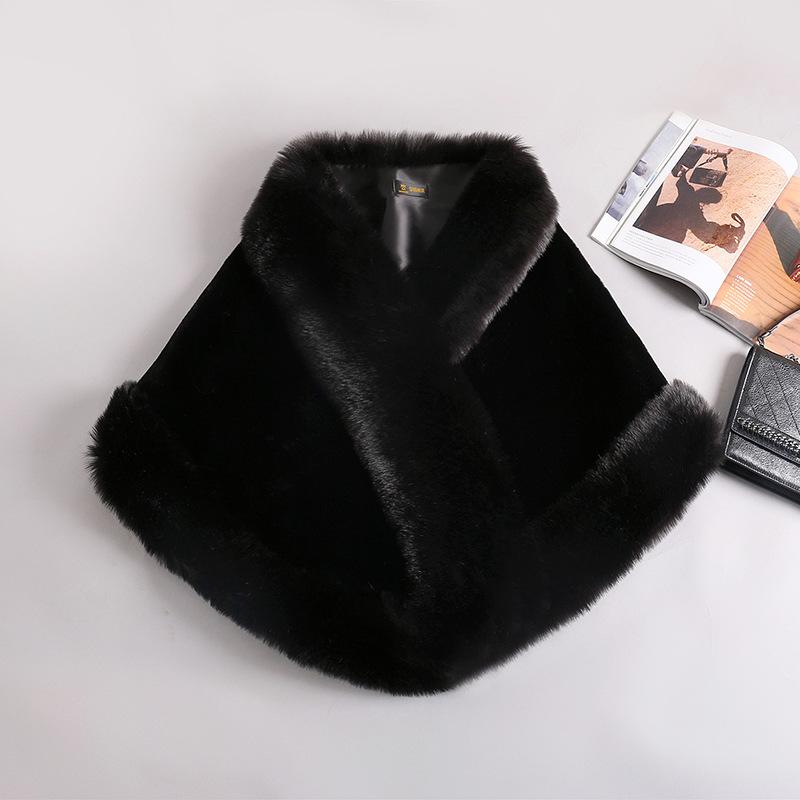 Зимняя куртка с капюшоном, пальто из искусственного меха, женская шаль, вечернее платье, накидки из меха, большие наплечники, тонкая женская искусственная накидка